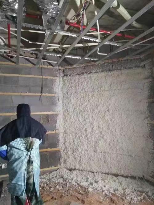 KTV、酒吧無機纖維隔音噴涂 (6)